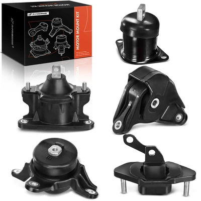 5 Pcs Engine Motor & Transmission Mount