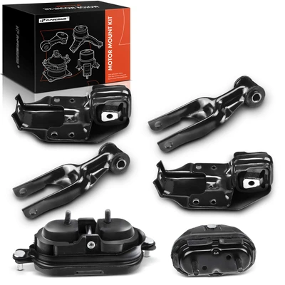 6 Pcs Engine Motor & Transmission Mount