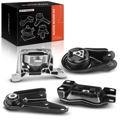 4 Pcs Engine Motor & Transmission & Torque Strut Mount