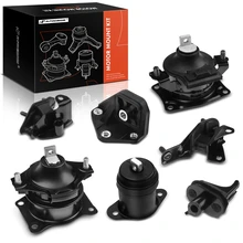 2003-2007 Honda Accord 7pc Engine Mount and Transmission Mount Kit Front & Rear A-Premium APEM032