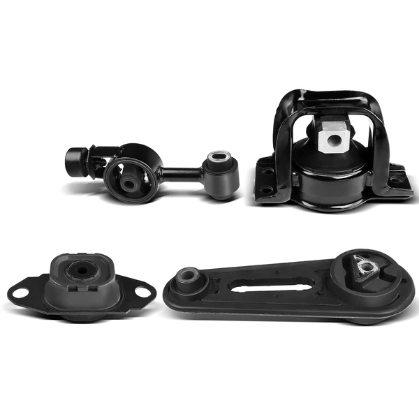 2009-2014 Nissan Cube 4-Pc Engine Mount and Transmission Mount Kit Front & Rear A-Premium APEM033