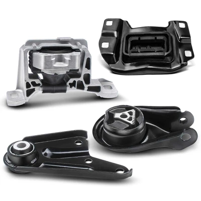 4 Pcs Engine Motor & Transmission Mount