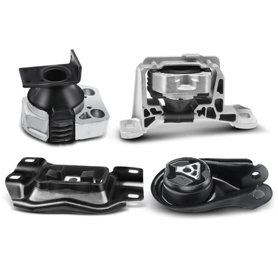 4 Pcs Engine Motor & Transmission Mount
