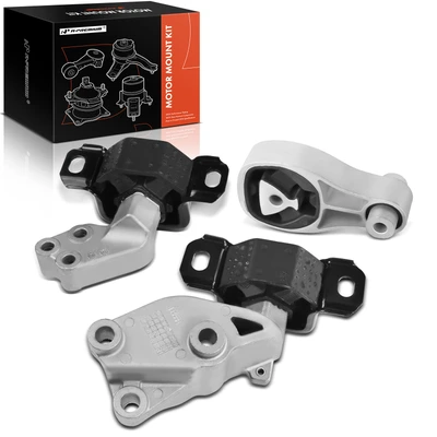 3 Pcs Engine Motor & Transmission Mount
