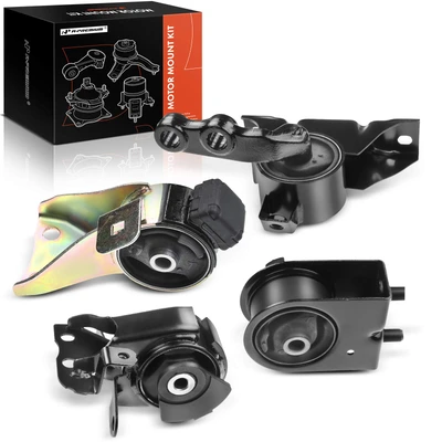 4 Pcs Engine Motor & Transmission Mount