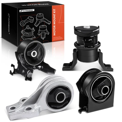 4 Pcs Engine Motor & Transmission Mount