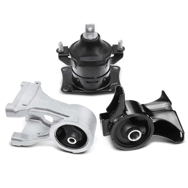 2008-2010 Honda Odyssey 3-Pc Engine Mount and Transmission Mount Kit Front & Rear A-Premium APEM145