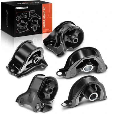 5 Pcs Engine Motor & Transmission Mount