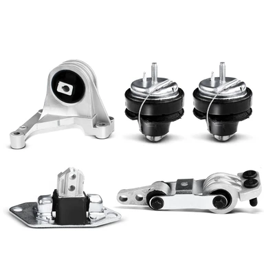 5 Pcs Engine Motor & Transmission Mount