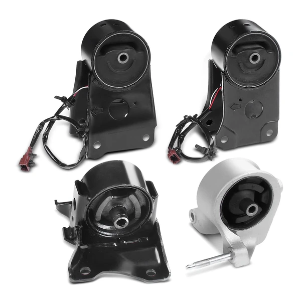 4-Pc Motor Mount + Transmission Mount, Front & Rear, A-Premium APEM084