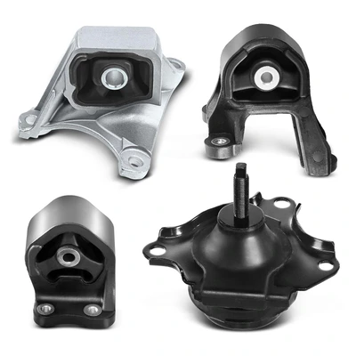 4 Pcs Engine Motor & Transmission Mount