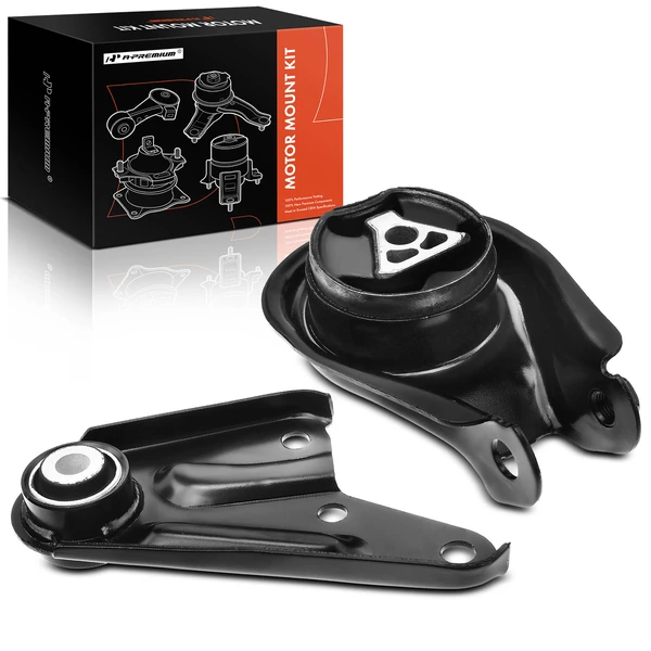 2-Pc Motor Mount + Torque Strut Mount, Rear, A-Premium APEM130