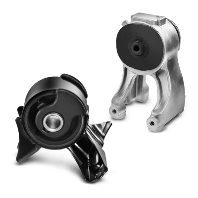 2 Pcs Front Right & Rear Engine Motor Mount