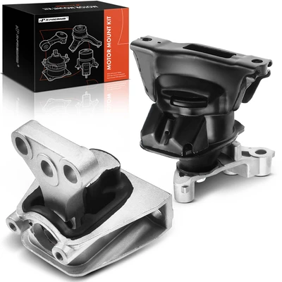 2 Pcs Engine Motor & Transmission Mount