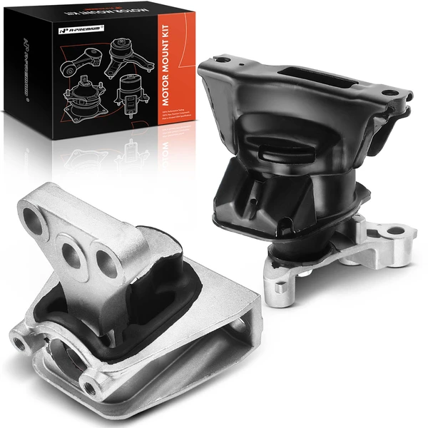 2006-2011 Honda Civic 2-Pc Engine Mount and Transmission Mount Kit Front A-Premium APEM132