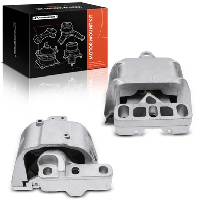 2 Pcs Engine Motor & Transmission Mount