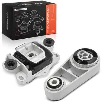 2 Pcs Torque Strut & Transmission Mount