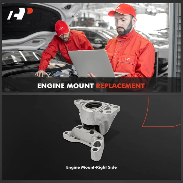 1-Pc Engine Motor Mount Right A-Premium APEM1781