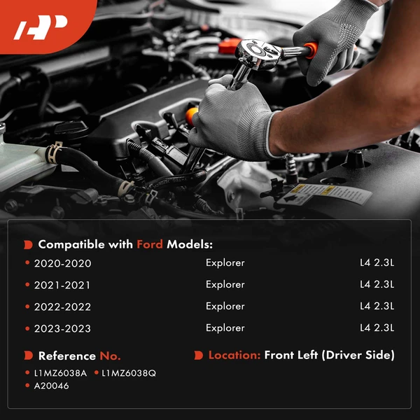 1-Pc Engine Mount Front Left Driver Side A-Premium APEM2261