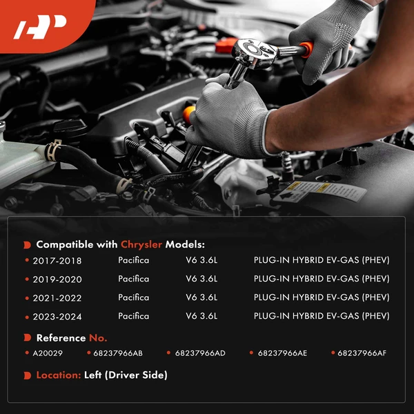 1-Pc Automatic Transmission Mount Left Driver Side A-Premium APEM2191