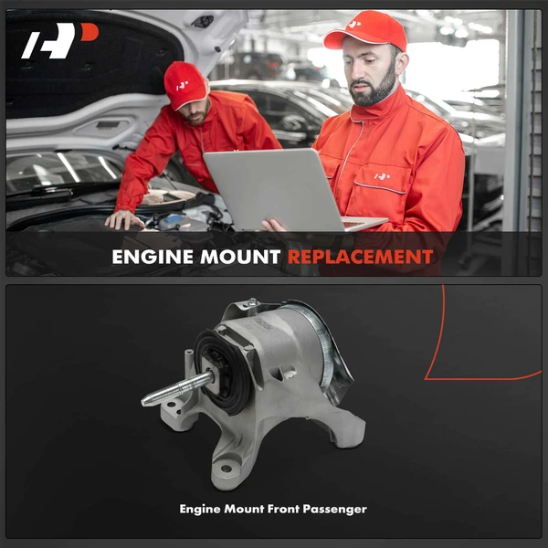 1-Pc Engine Mount Front Right Passenger Side A-Premium APEM2193