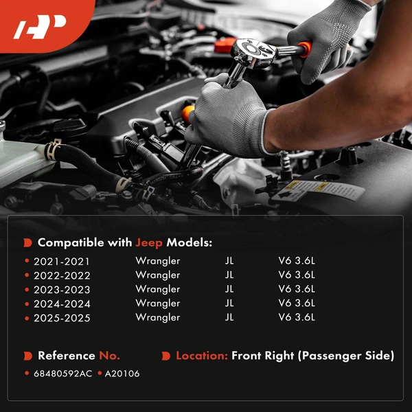 1-Pc Engine Motor Mount Front Right Passenger Side A-Premium APEM1793