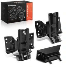 1999-2007 2009-2015 2018-2019 Ford E-350 Super Duty Engine Motor Mount & Automatic Transmission Mount, 3 Pcs, A-Premium, APEM3710PG