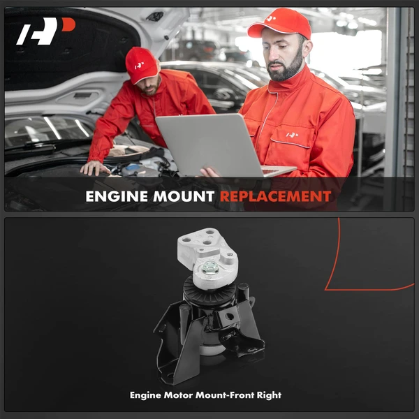 1-Pc Engine Motor Mount Front Right Passenger Side A-Premium APEM1802