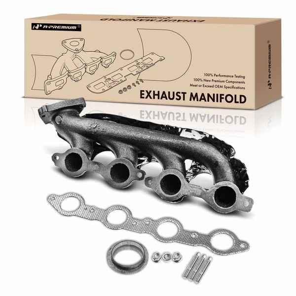Right Exhaust Manifold with Gasket for 2002-2006 Chevrolet Avalanche 1500