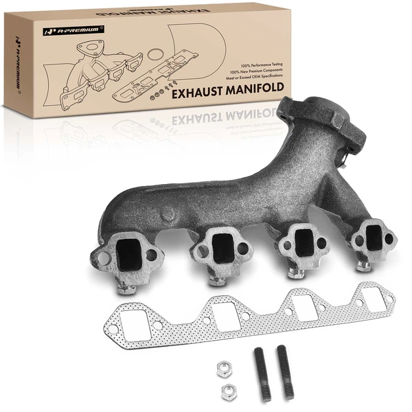 Left Exhaust Manifold with Gasket for 1988-1996 Ford F-150