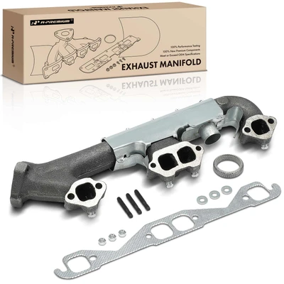 Passenger Exhaust Manifold with Gasket