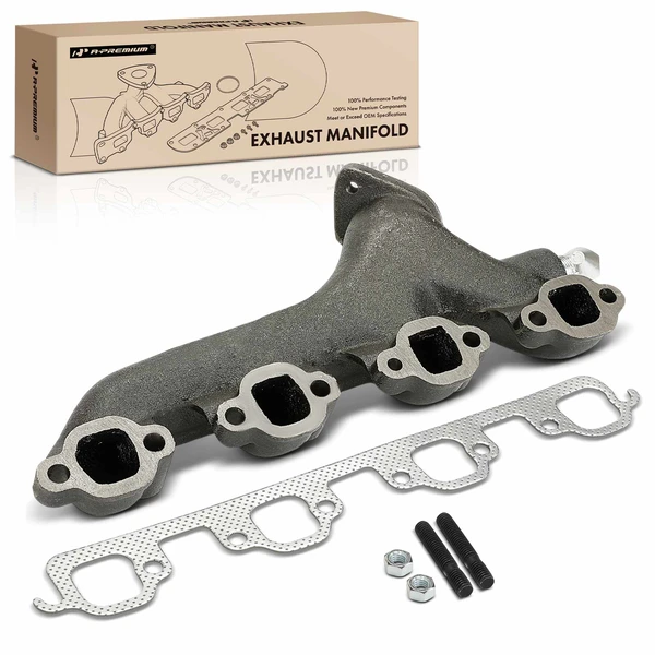 Driver Exhaust Manifold with Gasket for 1988-1993 1996-1997 Ford F-350