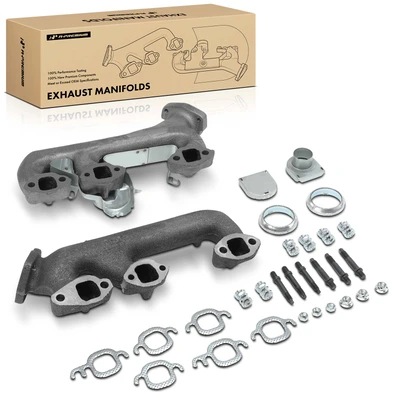 2 Pcs Driver & Passenger Exhaust Manifold Kit