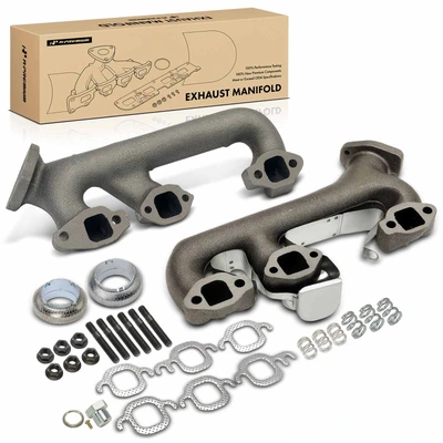 2 Pcs Driver or Passenger Exhaust Manifold