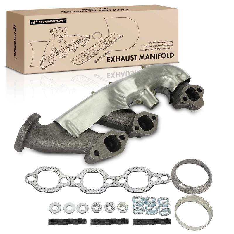 Right Exhaust Manifold with Gasket for 1991 Chevrolet K1500