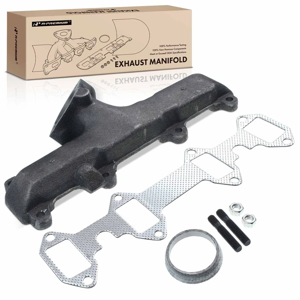 Left Exhaust Manifold with Gasket for Ford F-100 150 250 350 M-400 5.9L 6.4L