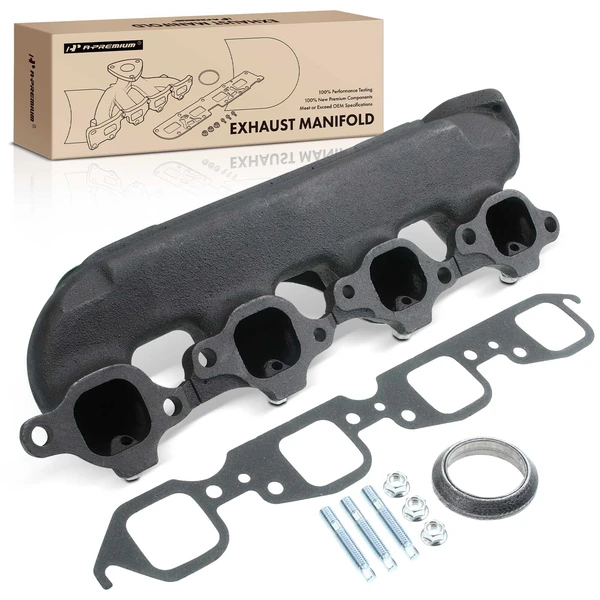 Left Exhaust Manifold with Gasket for 1991-1995 Chevrolet C2500