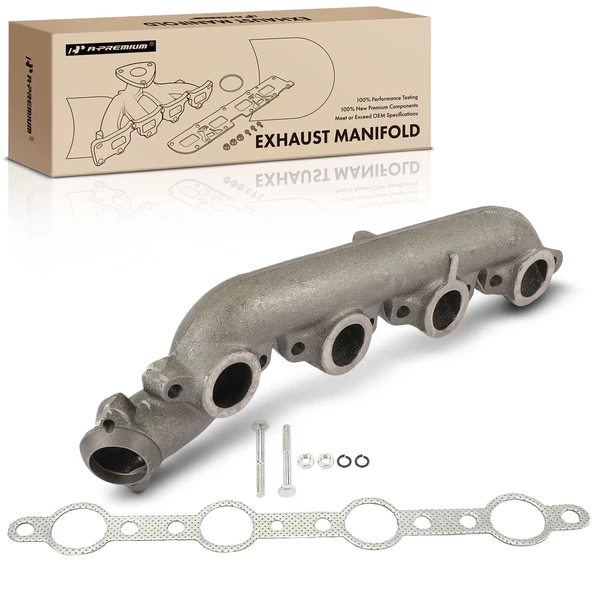 Left Exhaust Manifold with Gasket for 1997 Ford F-250 HD