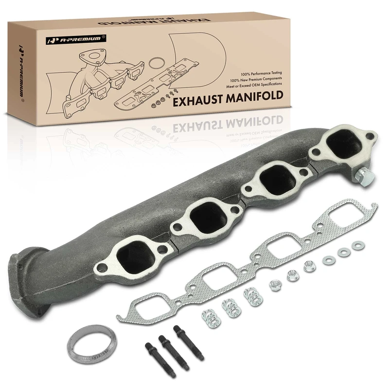 Right Exhaust Manifold with Gasket for 2000 GMC C2500 7.4L V8