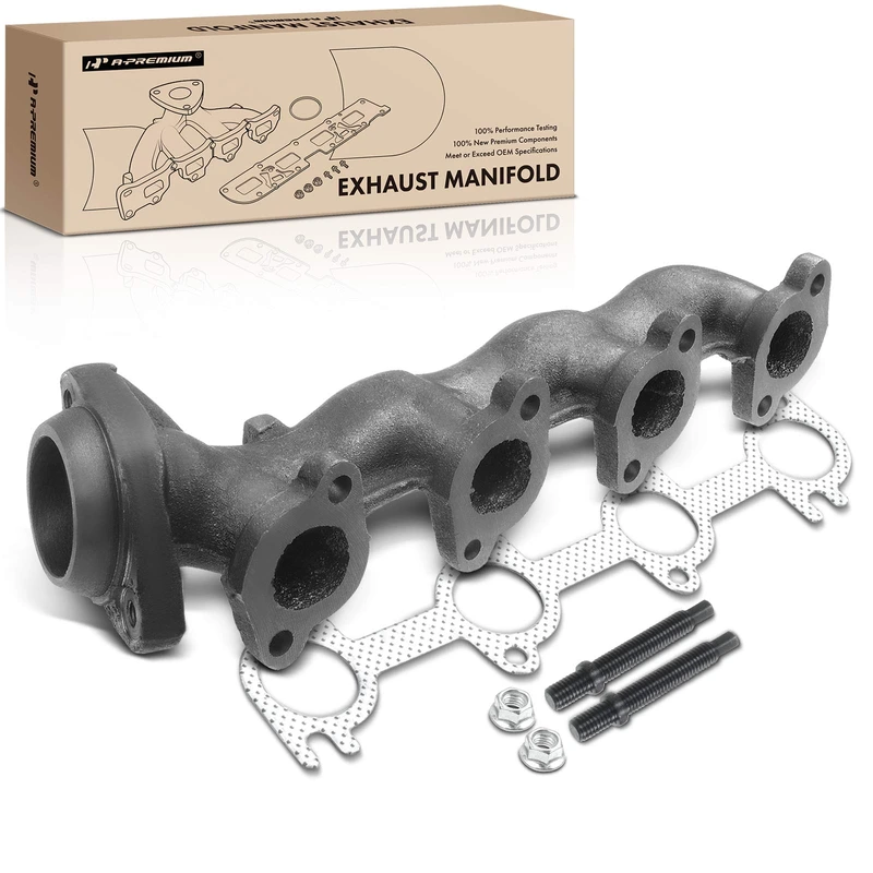 Right Exhaust Manifold with Gasket for 1997-1998 Ford F-150