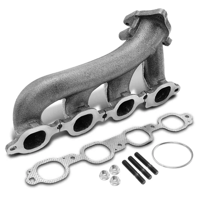 Left Exhaust Manifold with Gasket Kit