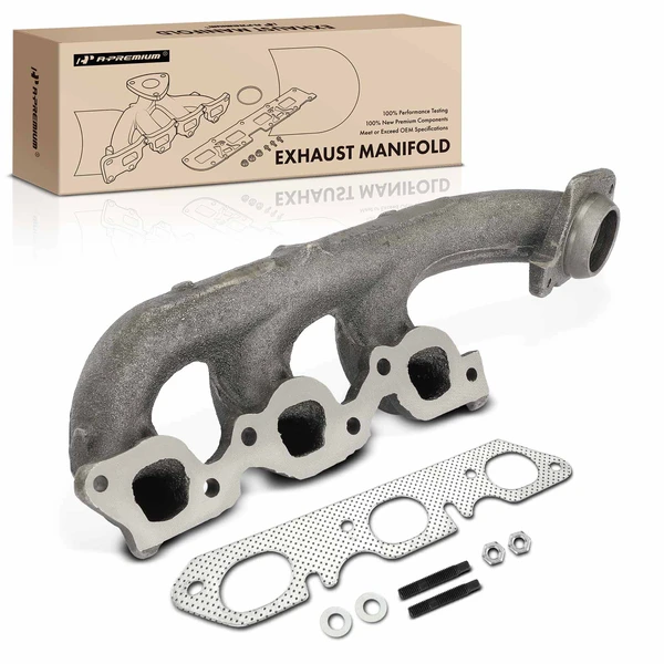 Front Exhaust Manifold with Gasket for 1995-1999 Oldsmobile 88