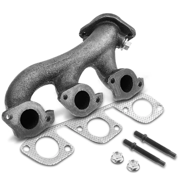 Left Exhaust Manifold with Gasket for 1999-2002 Ford E-150 Econoline Club Wagon