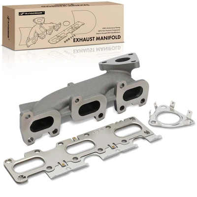 Driver Exhaust Manifold with Gasket