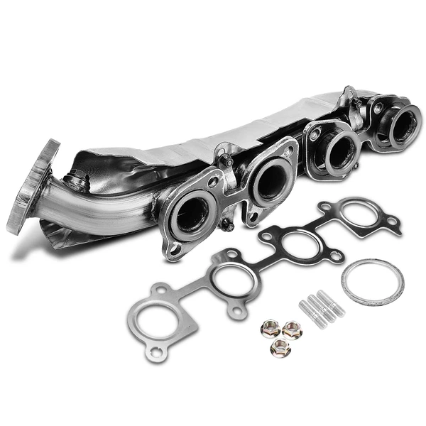 Right Exhaust Manifold with Gasket Kit for 2000-2004 Toyota Tundra