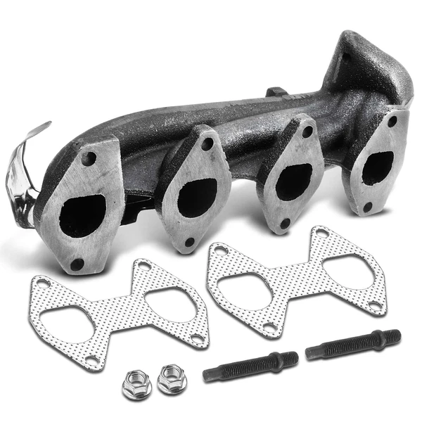 Left Exhaust Manifold with Gasket for 2005-2010 Ford F-350 Super Duty