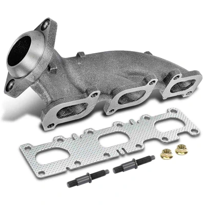 Right Exhaust Manifold with Gasket Kit