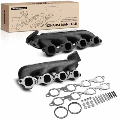 2 Pcs Exhaust Manifold
