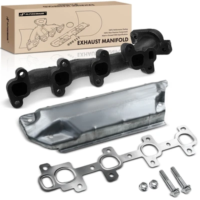 Left Exhaust Manifold with Gasket