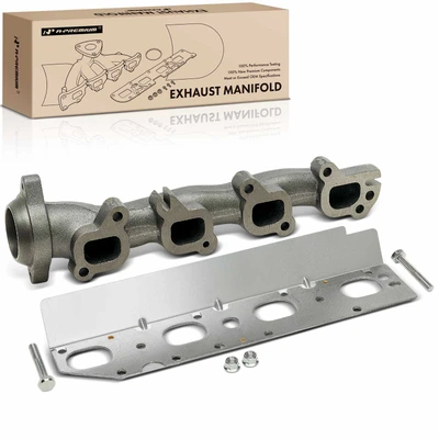 Passenger Exhaust Manifold with Gasket